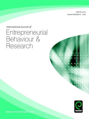 cover image of International Journal of Entrepreneurial Behaviour & Research, Volume 14, Issue 5
